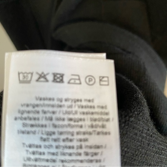 InWear - Black Wool Blend Sleeveless Noah Cardigan - M - Picture 10 of 11